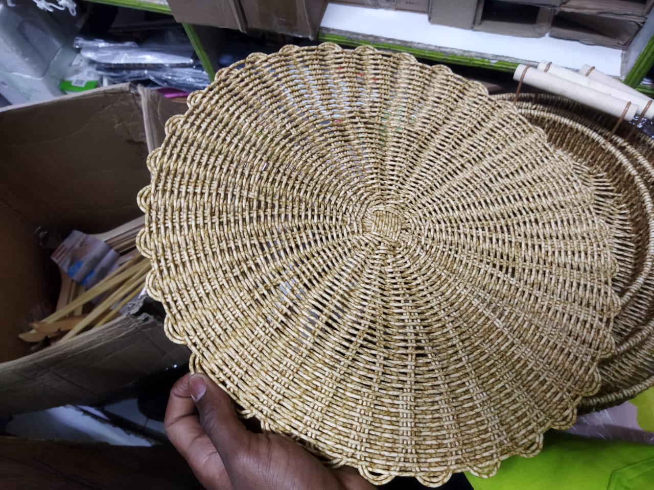 Thicker Rattan Table Placemat