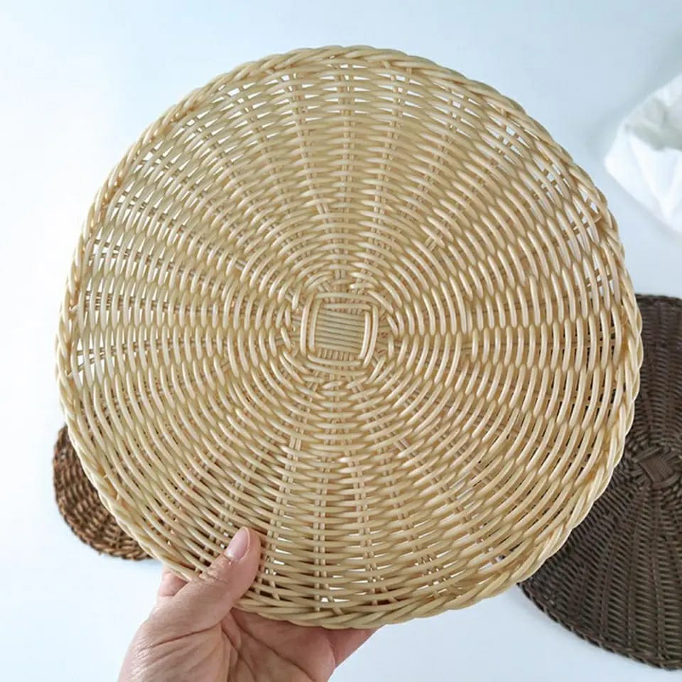 Thicker Rattan Table Placemat