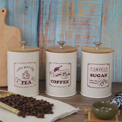 3pc Kitchen Canister