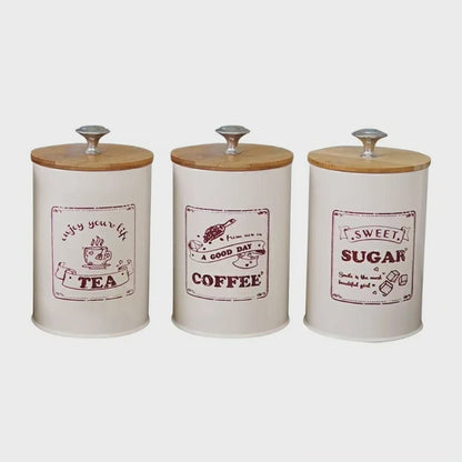 3pc Kitchen Canister