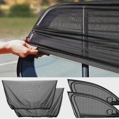 2pc Car sun shade BlackNov