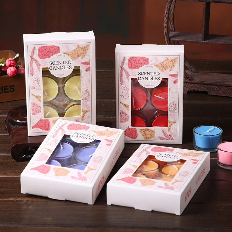 Scented candles 6pc pack