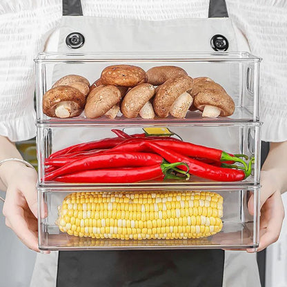 Acrylic Refrigerator Storage Organizer