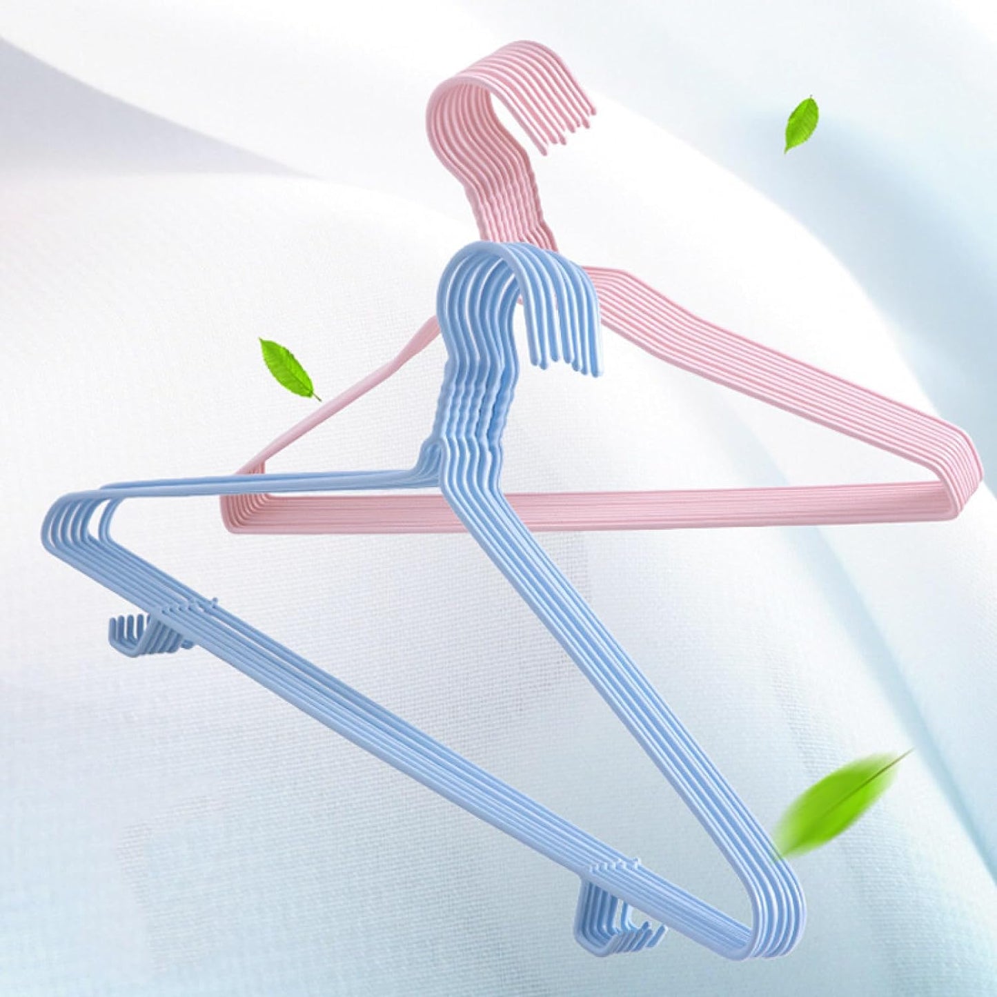 10Pcs Hangers with Hooks