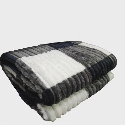 Velvet fleece blanket -6*6