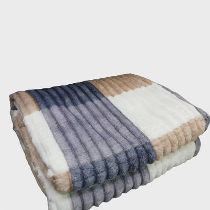 Velvet fleece blanket -6*6