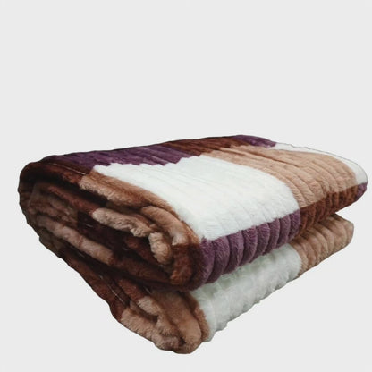 Velvet fleece blanket -6*6