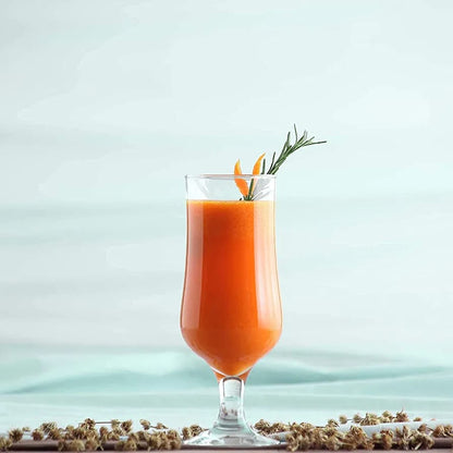6Pc Hurricane Cocktail Glasses