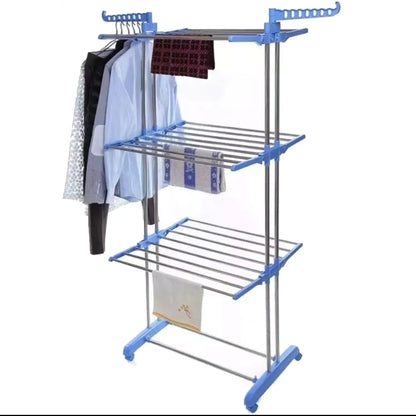 Outdoor drying rack