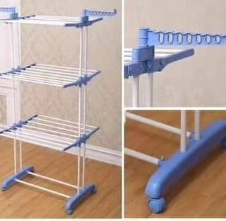 Outdoor drying rack