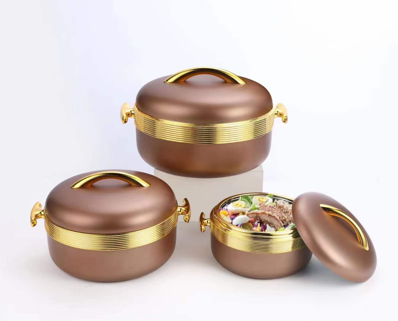 3pc Luxurious Insulated Hotpots