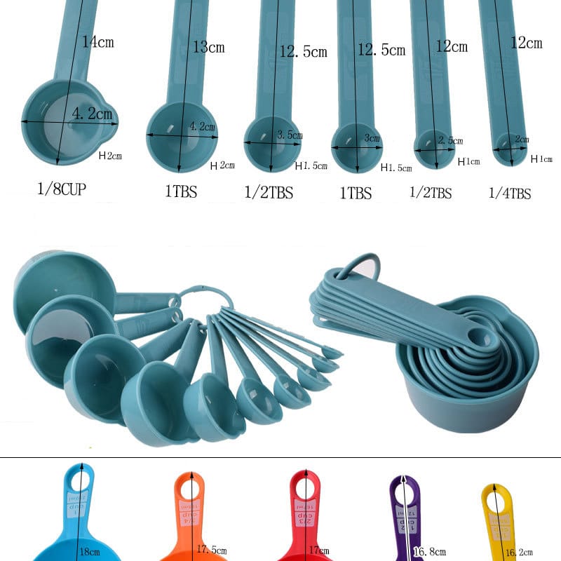 Measuring spoons cups set