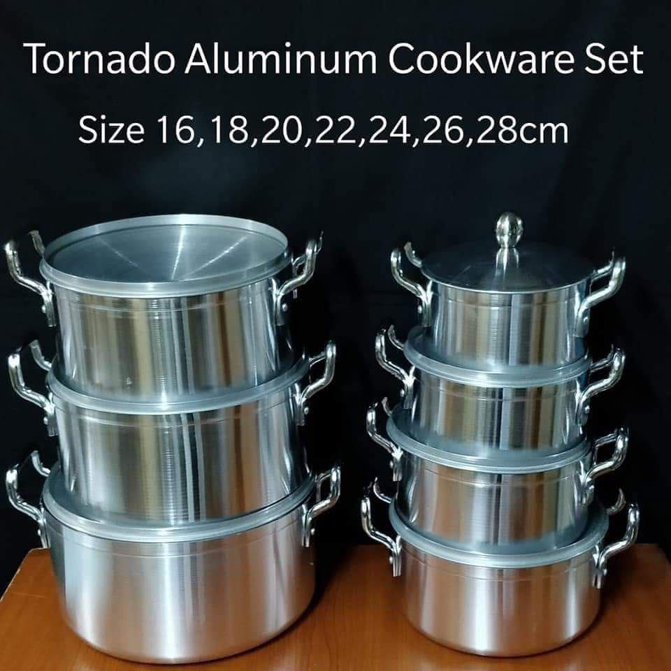 14pcs Aluminium set