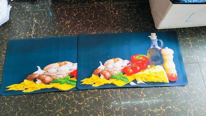 2pc Rubber kitchen mats