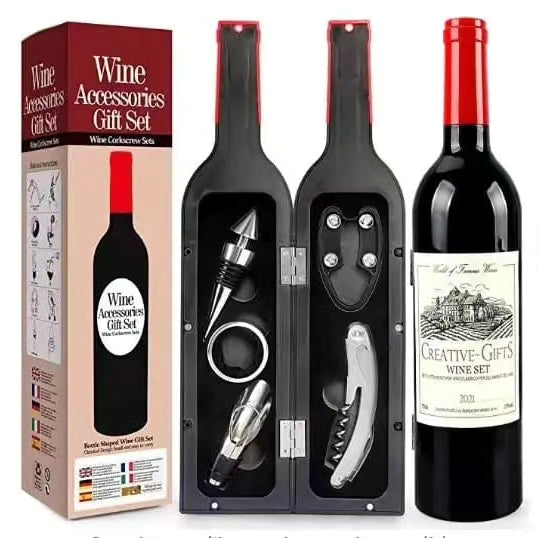 5Pcs Wine  Bottle Opener Set Christmas gift idea