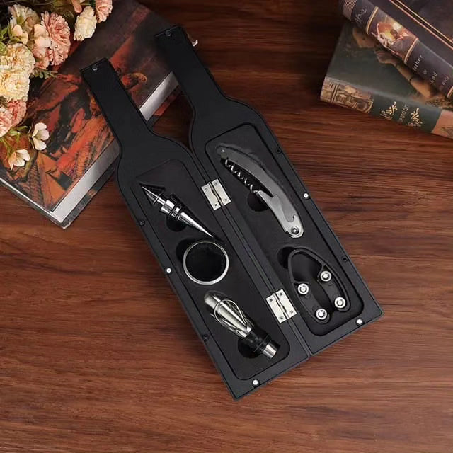 5Pcs Wine  Bottle Opener Set Christmas gift idea