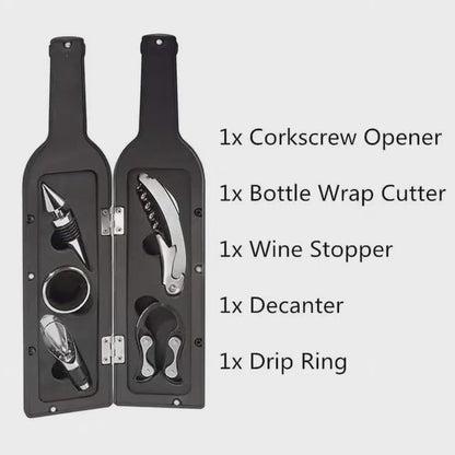 5Pcs Wine  Bottle Opener Set gift idea