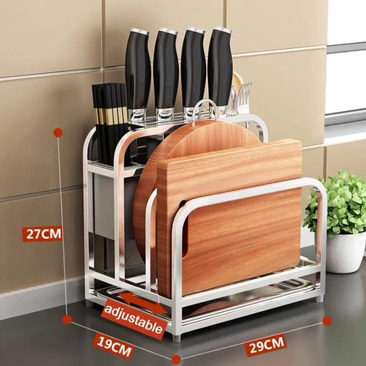 Stainless kitchen rack