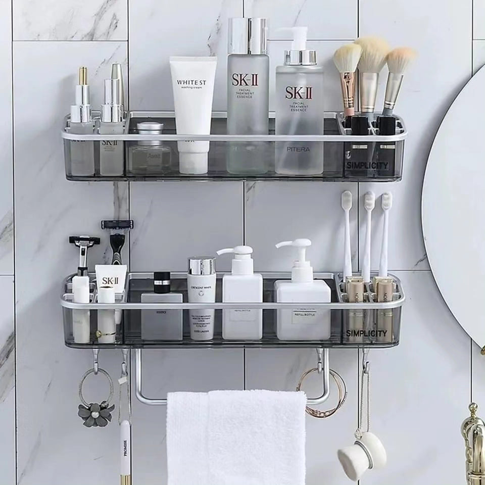 Acrylic bathroom organizer