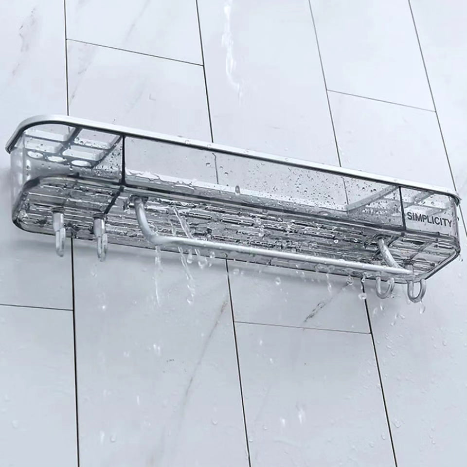 Acrylic bathroom organizer