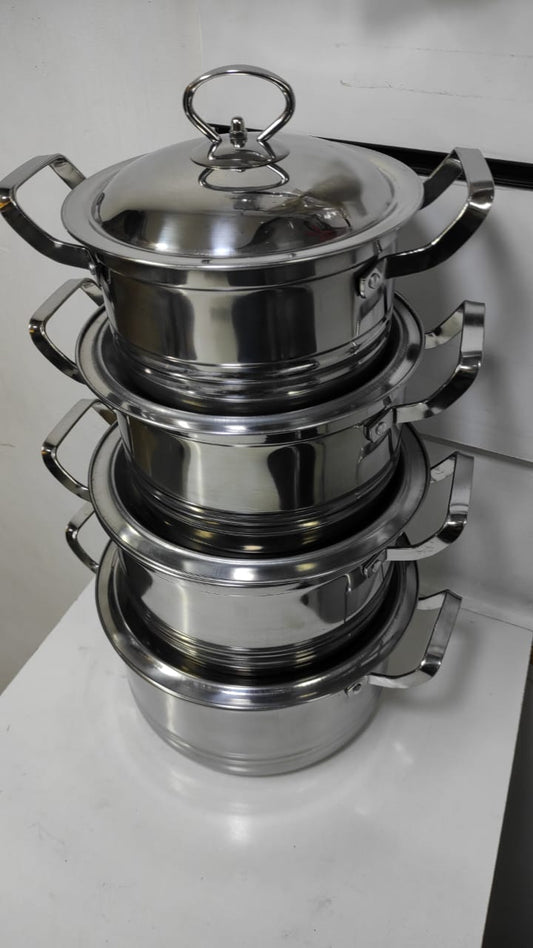 Stainless steel cookware set