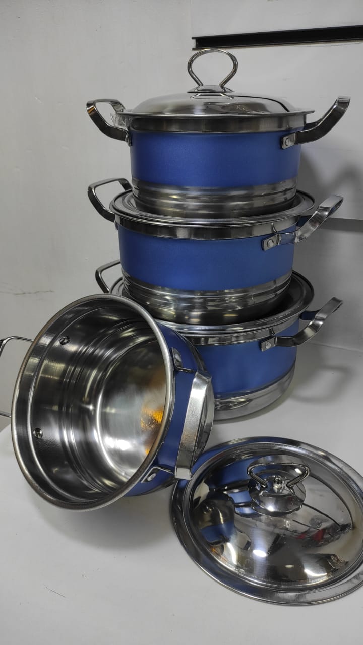 Stainless steel cookware set