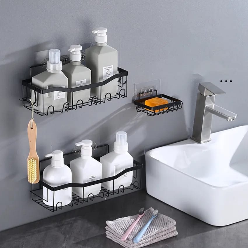 3pcs Set Shower Caddy Shelf