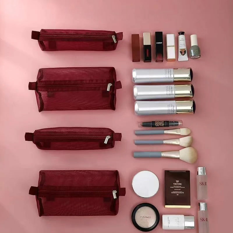 4 in 1 Cosmetic Bag/Detachable Makeup Bag