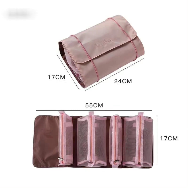 4 in 1 Cosmetic Bag/Detachable Makeup Bag