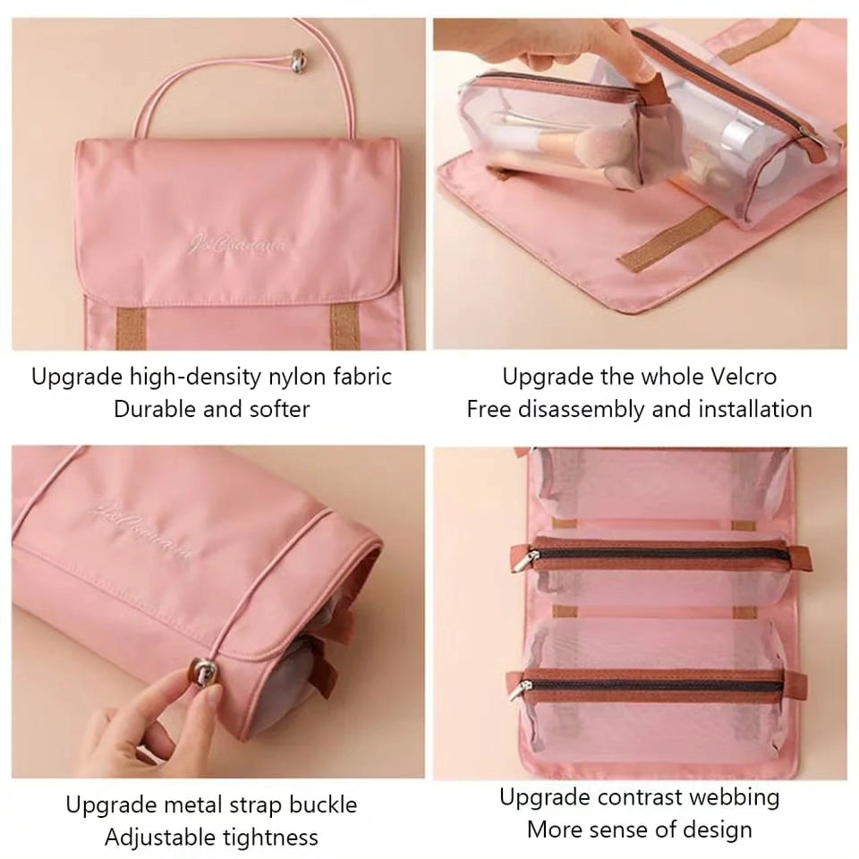 4 in 1 Cosmetic Bag/Detachable Makeup Bag