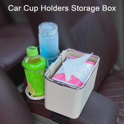 Car arm rest organizer