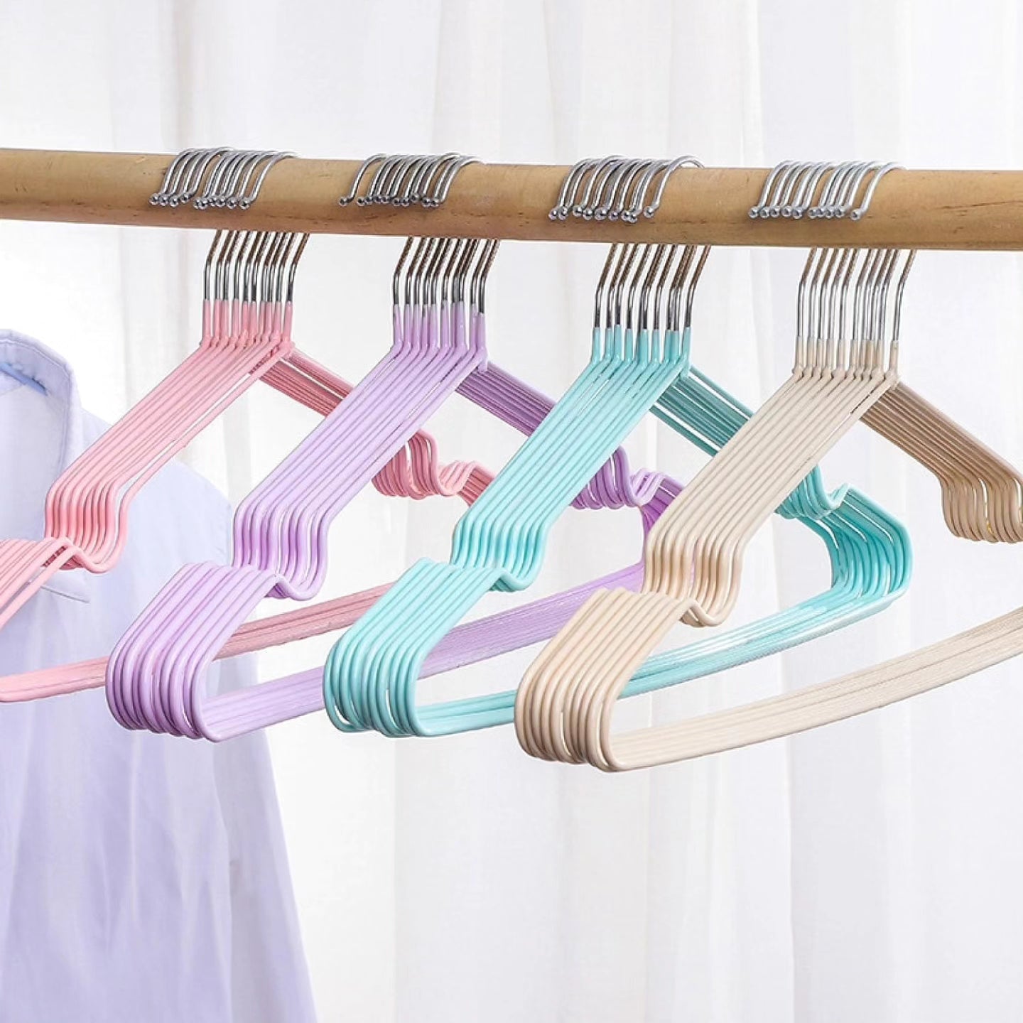 10pc non slip hangers