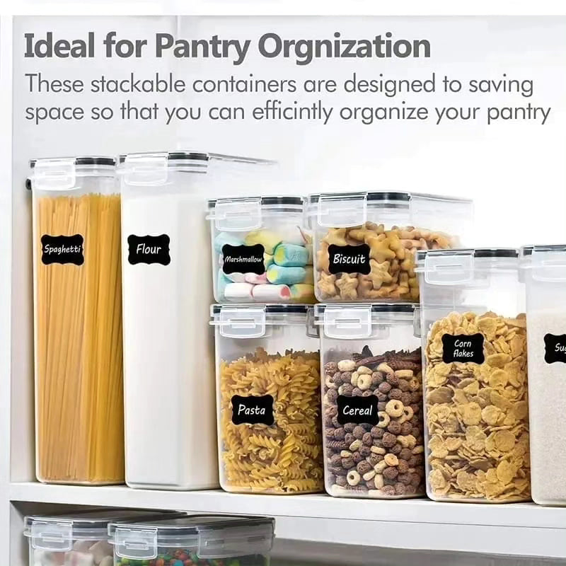 7Pc Food Pantry Containers Organizers