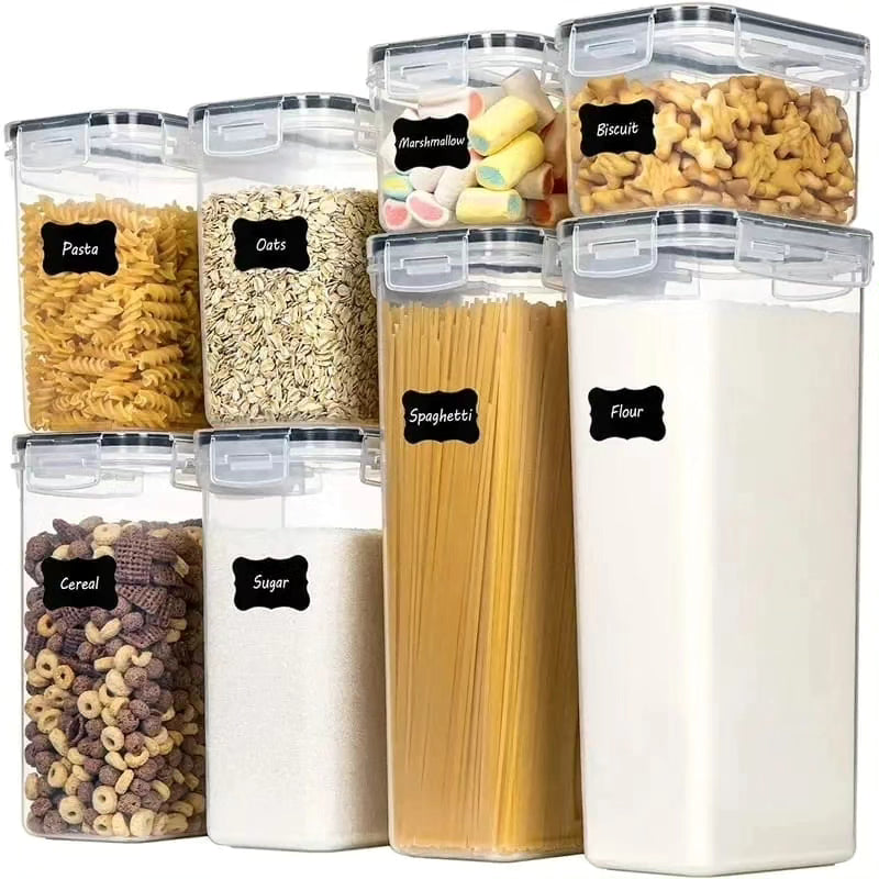 7Pc Food Pantry Containers Organizers