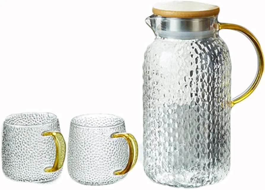 Heat Resistant Transparent Teapot Set