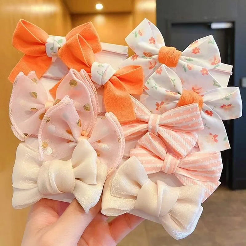 Cute bowknot set for kids hair