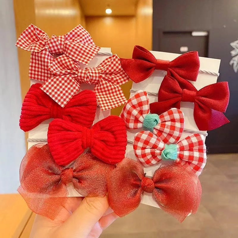 Cute bowknot set for kids hair