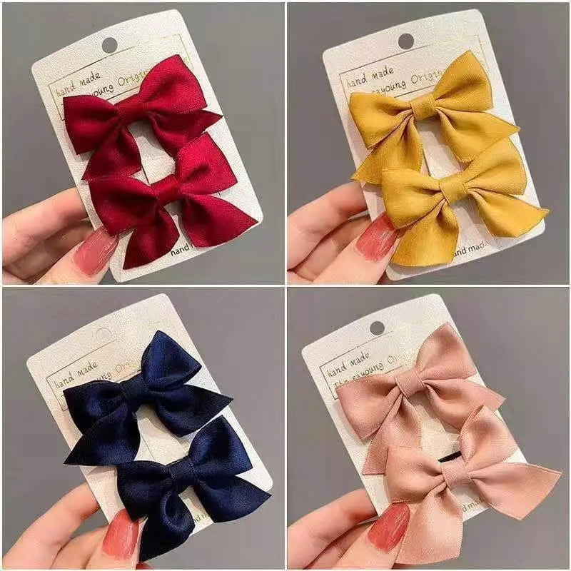 Kids bow hair pin