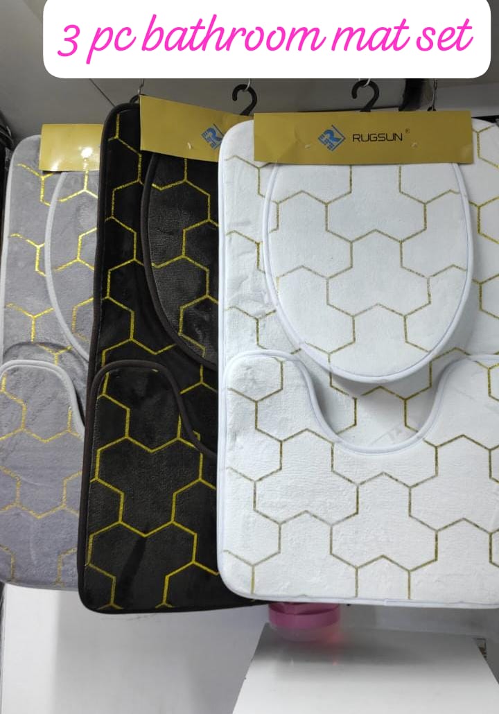 3 in 1 Toilet Mats