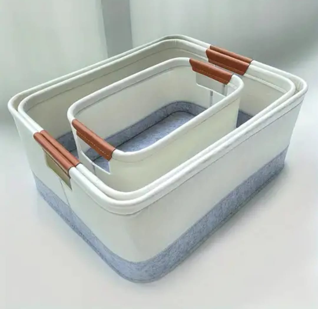 3pcs Collapsible Storage Baskets