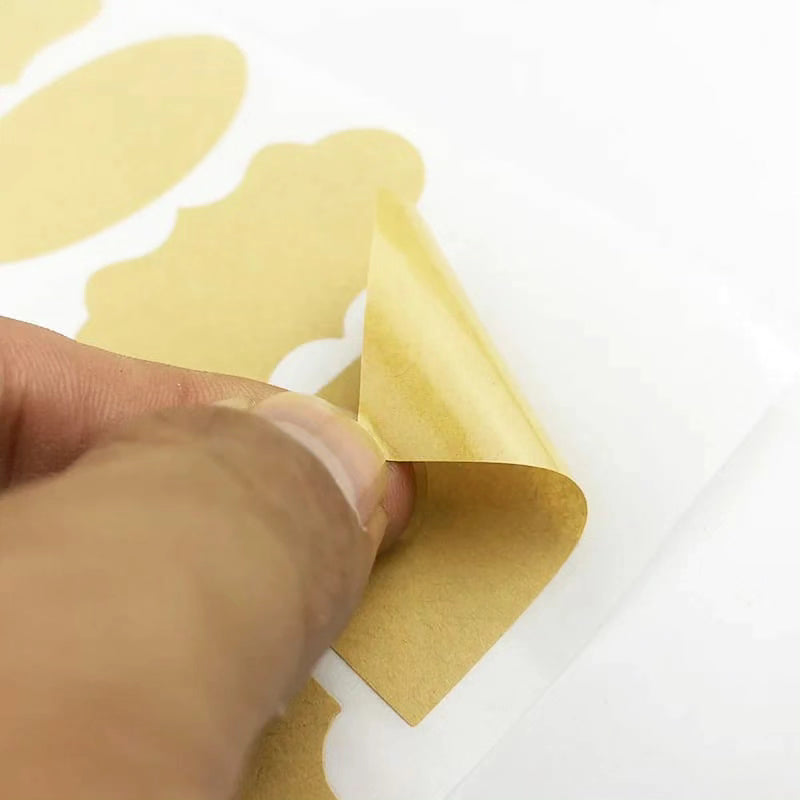 Fancy Shape Kraft Paper Labels