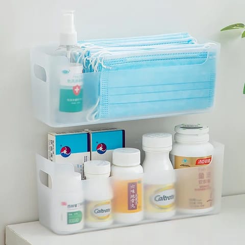 Multifunctional Plastic Storage Organizer