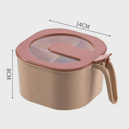 4 Partition Spice Organizer Jar