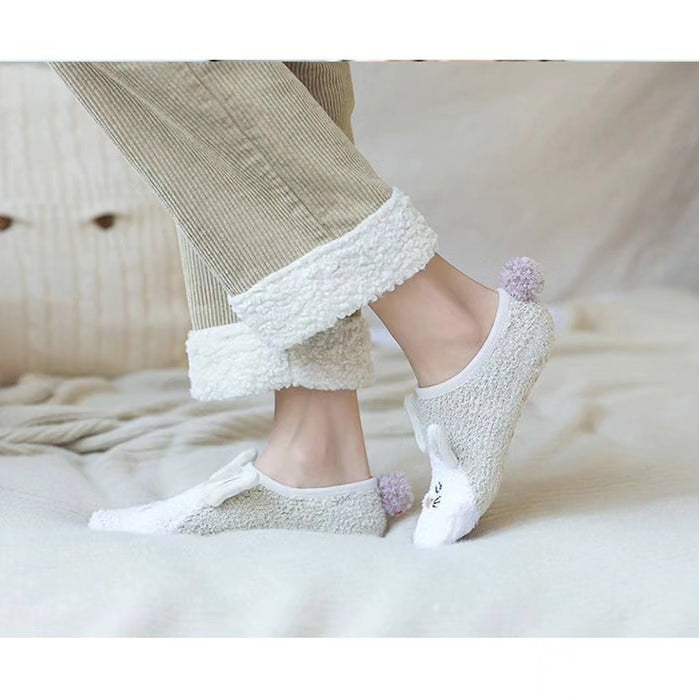 Cute Coral Fleece Socks