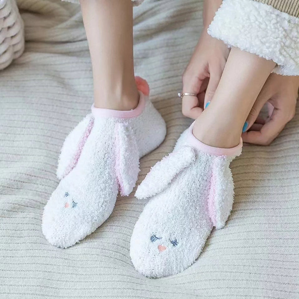 Cute Coral Fleece Socks