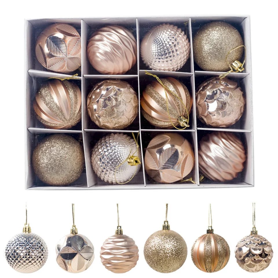 12pcs Xmas Balls Set