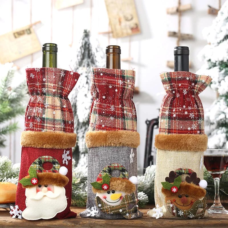 Christmas Bottle Cover
