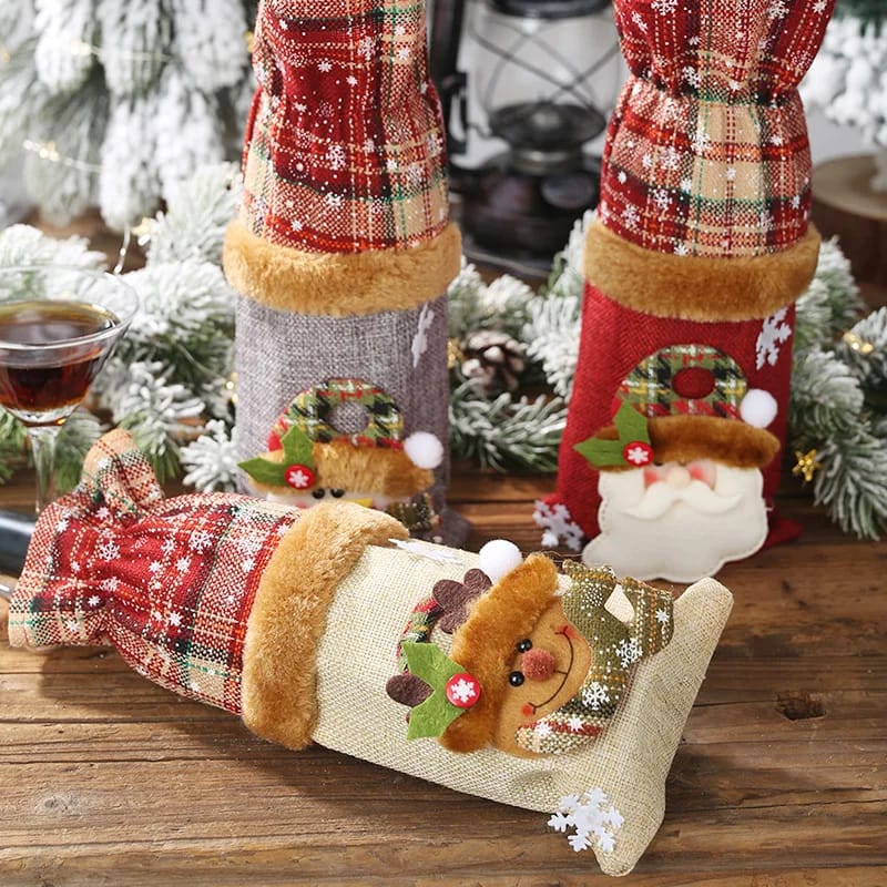Christmas Bottle Cover