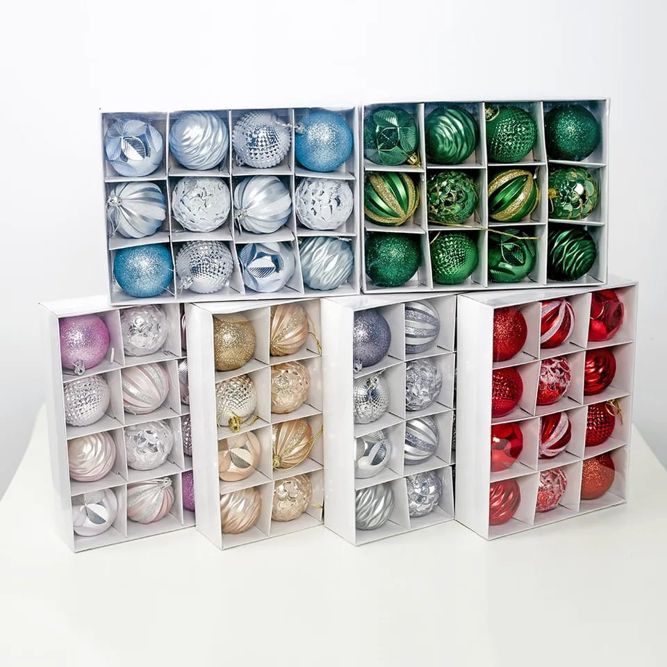 12pcs Xmas Balls Set