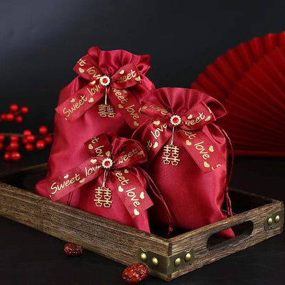 Christmas Candy/Gift Drawstring Bag
